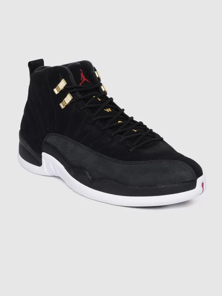 Air Jordan 12 Retro Black-White Sneakers