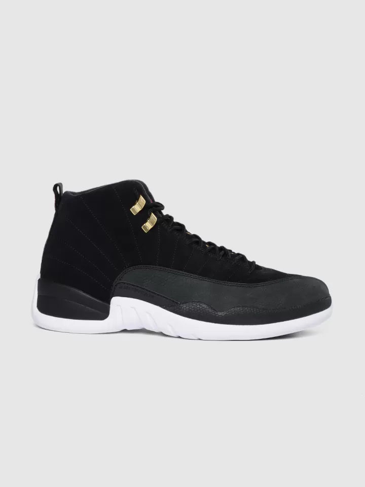 Air Jordan 12 Retro Black-White Sneakers