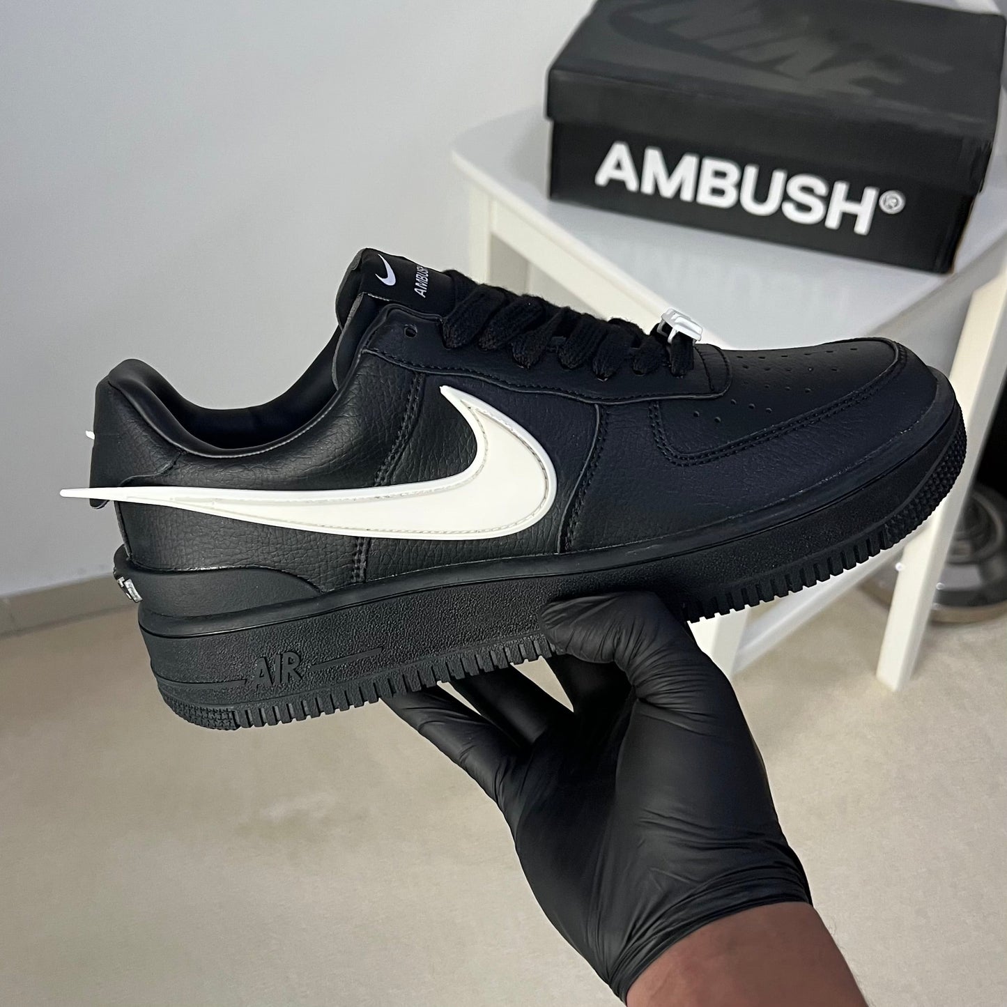 Air Force 1 Low x Ambush "Black"