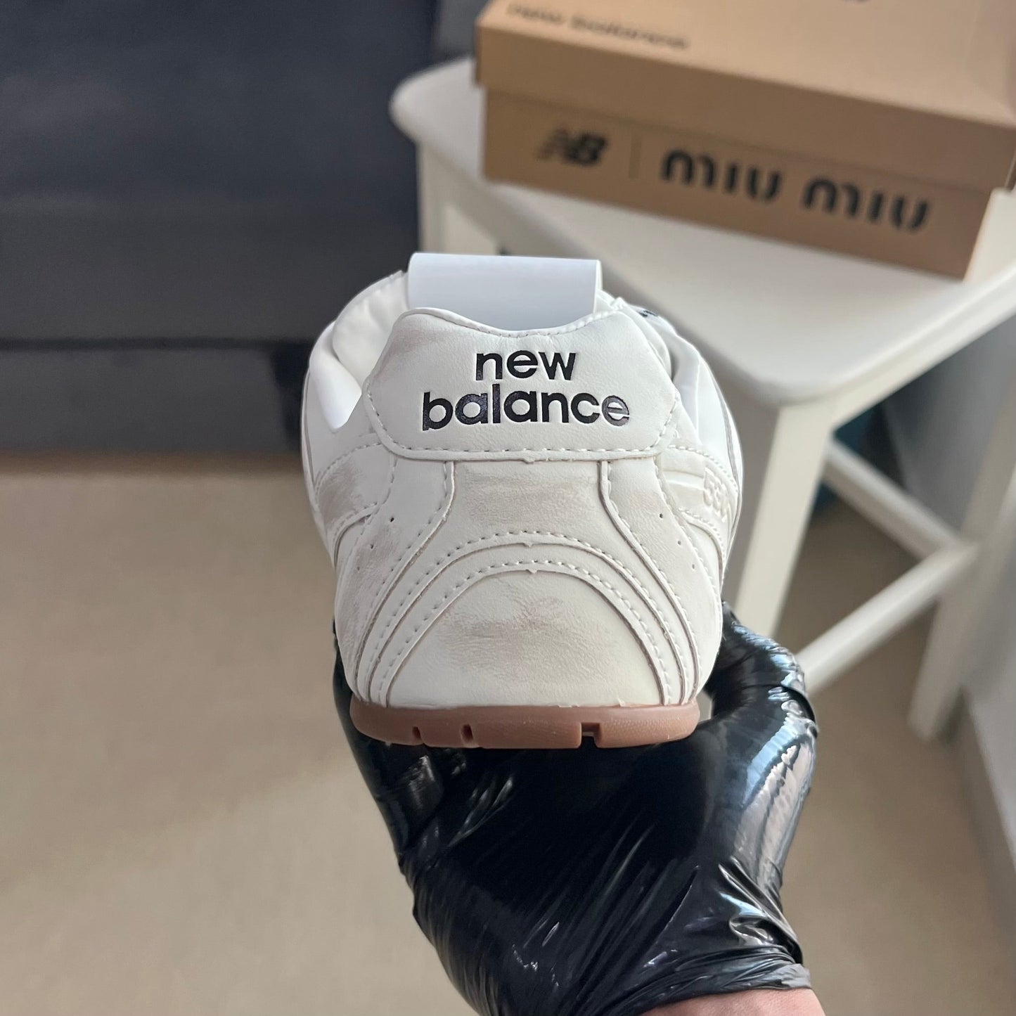 New Balance X Miu Miu 530 SL “White Leather”