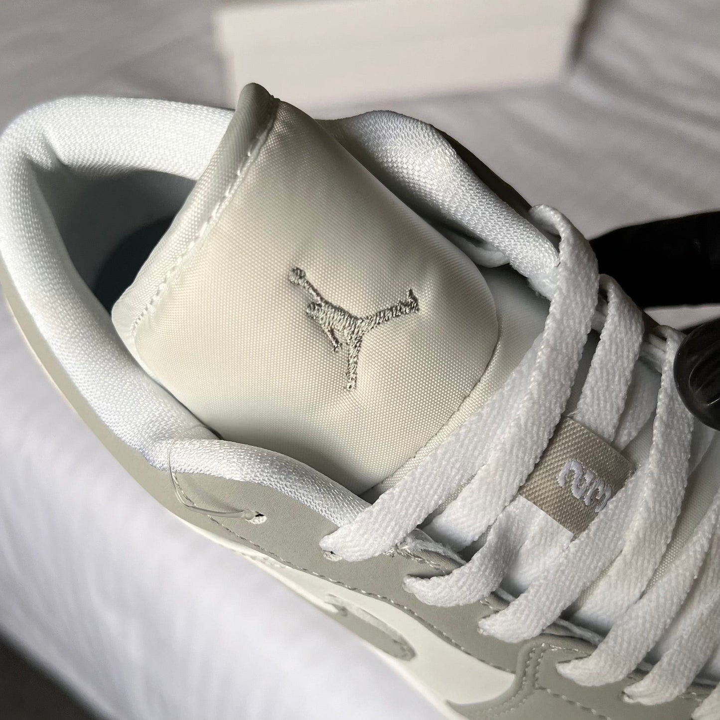 Air Jordan 1 Low “White/Wolf Grey”