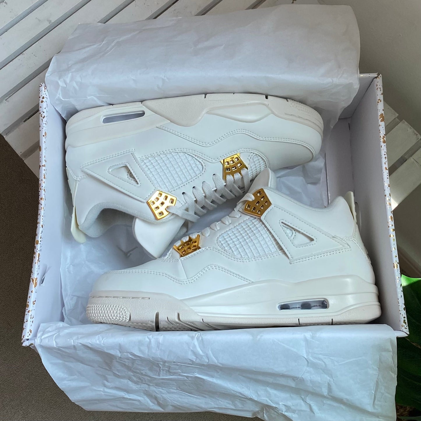 Air Jordan 4 “Metallic Gold”