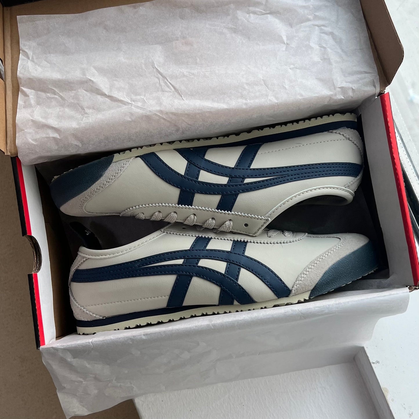 Onitsuka Tiger Mexico 66 “Birch Peacoat”