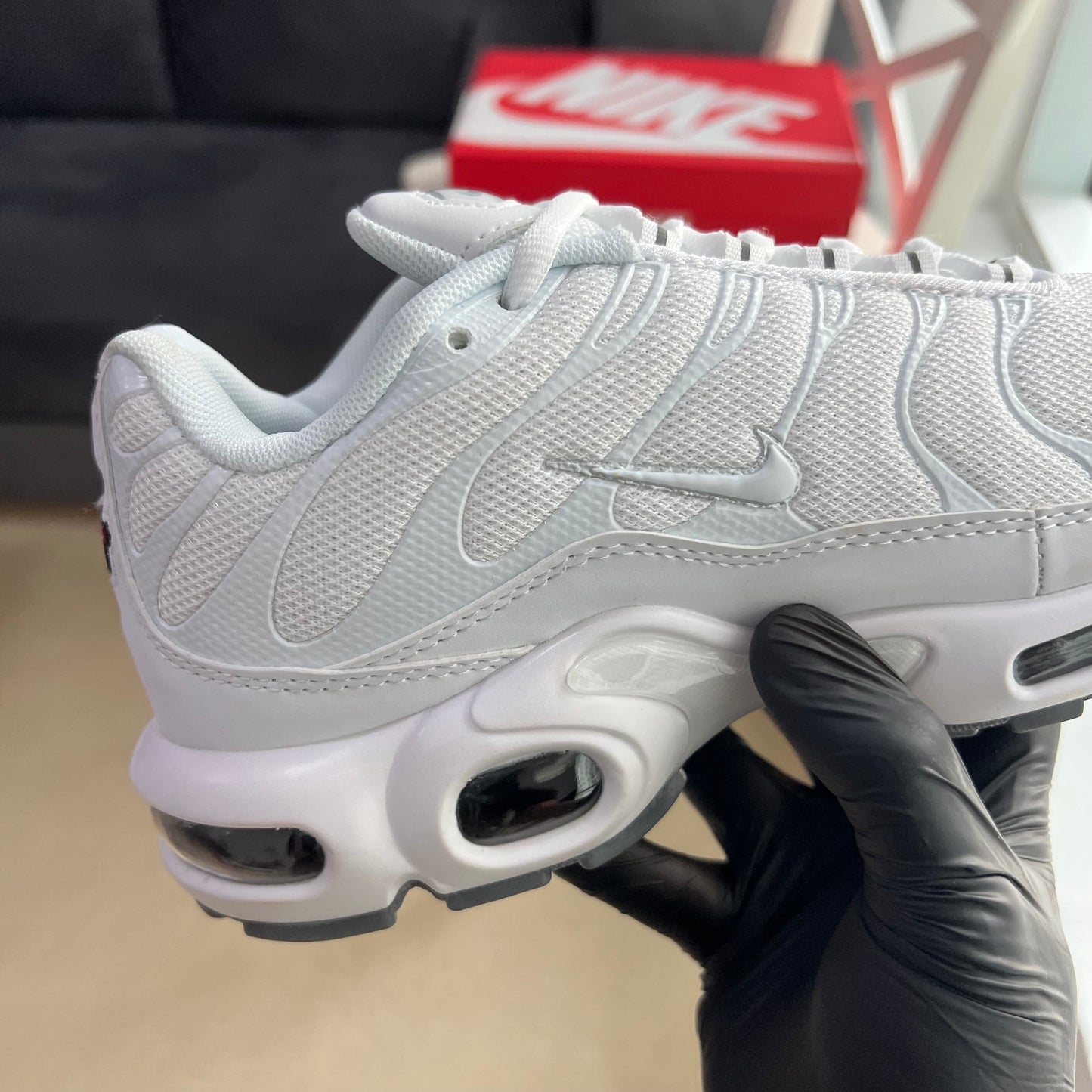 Nike Air Max Plus “Triple White”