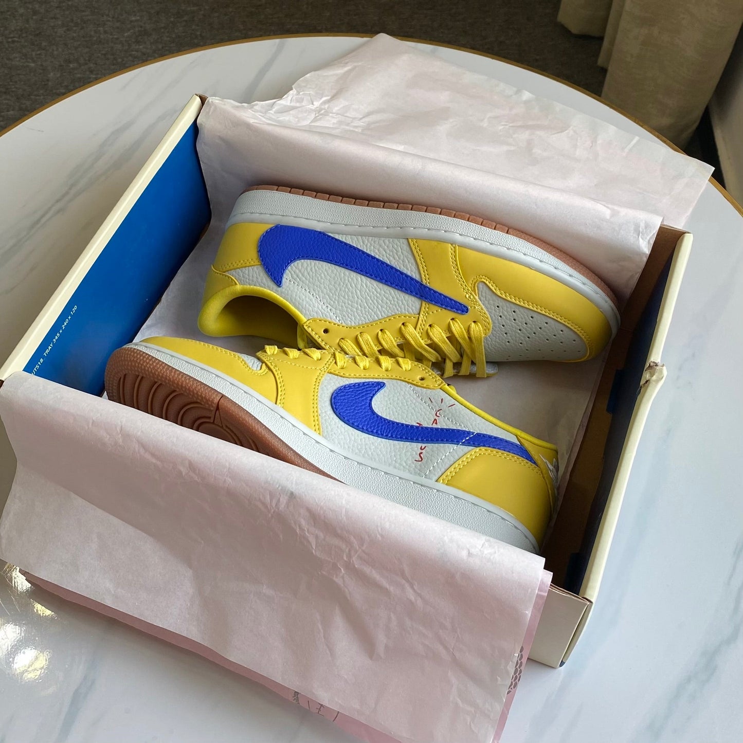 Travis Scott x Air Jordan 1 Low OG “Canary”