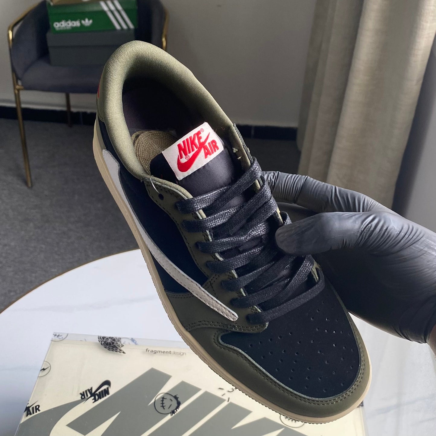 Travis Scott X Air Jordan 1 Low “Black Olive”