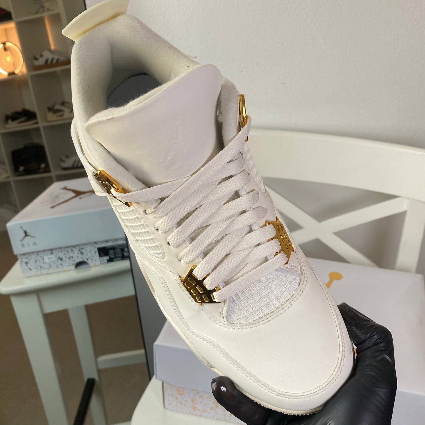 Air Jordan 4 “Metallic Gold”