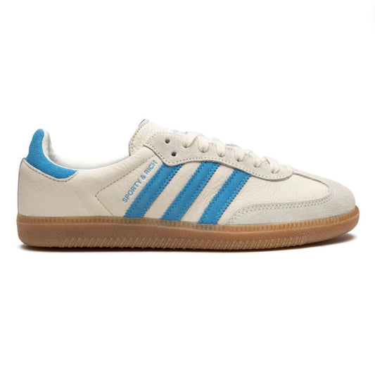 Adidas x Sporty and Rich Samba “Cream Blue”