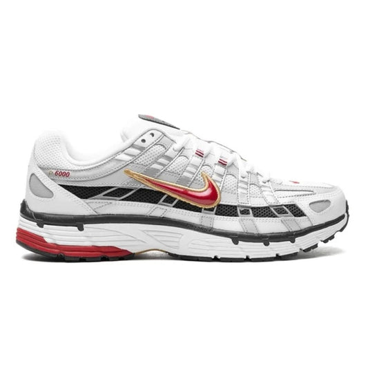 Nike P-6000 “Platinum/Varsity Red”