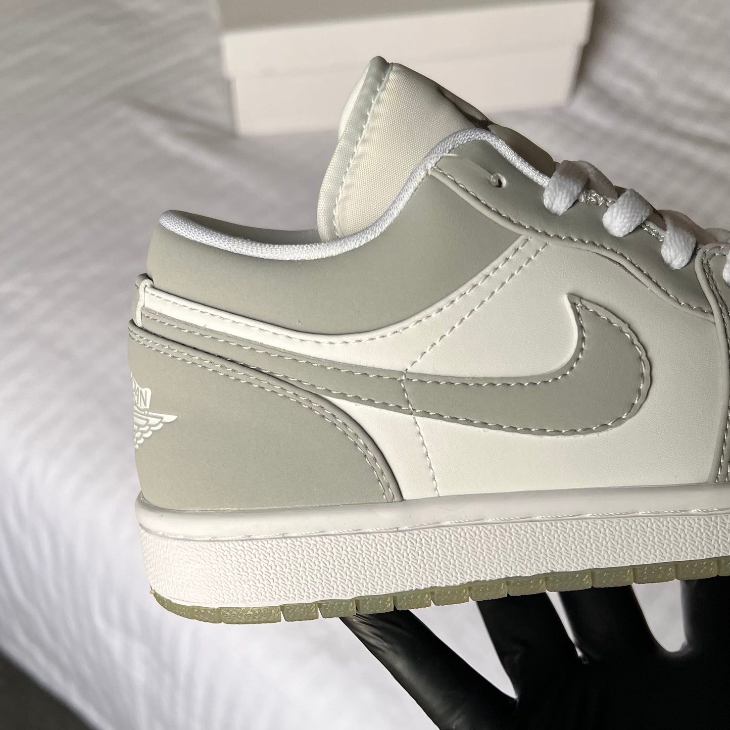 Air Jordan 1 Low “White/Wolf Grey”