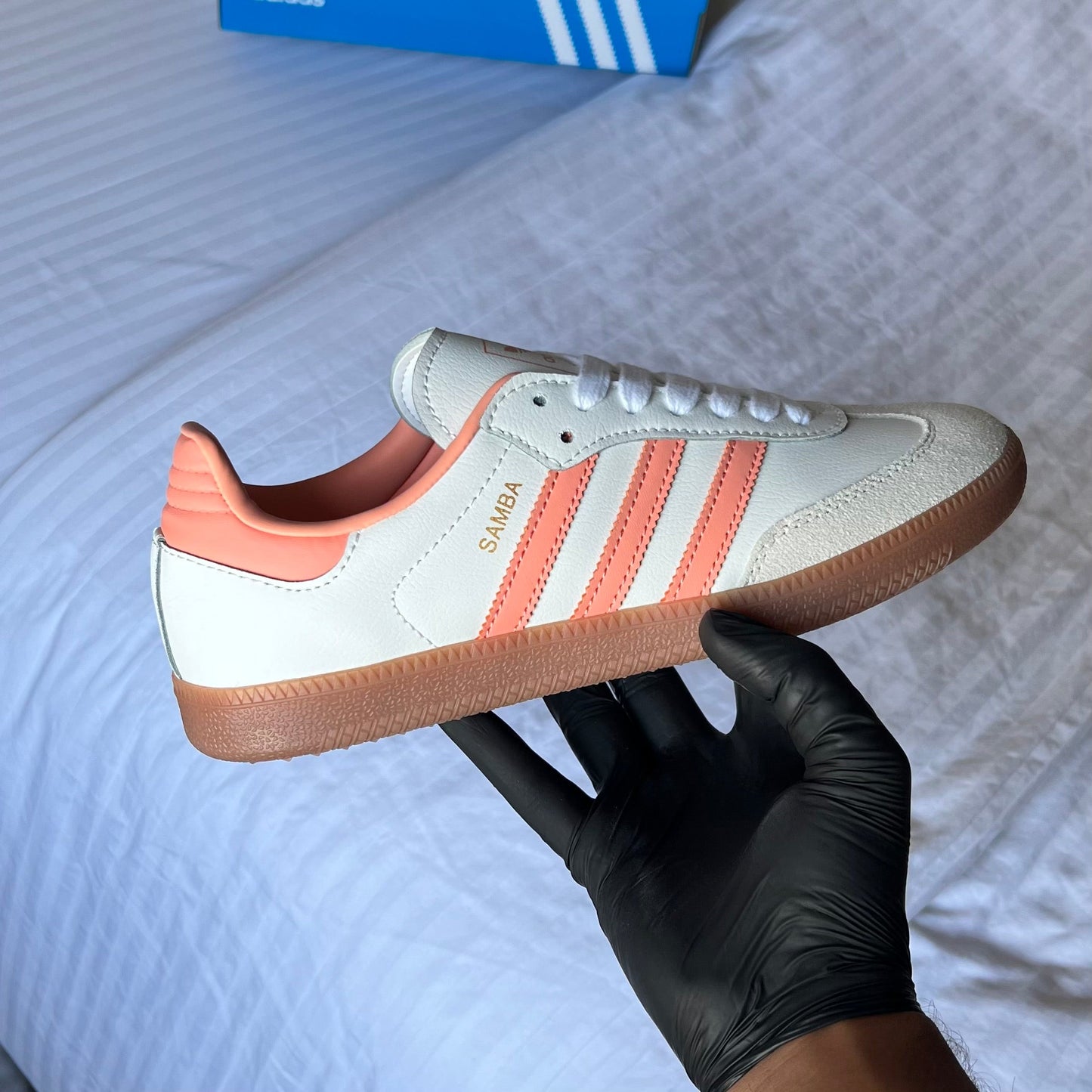 Adidas Samba OG White Wonder Clay Gum