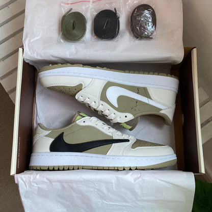 Travis Scott x Jordan 1 Low Golf “Neutral Olive”