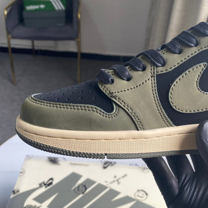 Travis Scott X Air Jordan 1 Low “Black Olive”