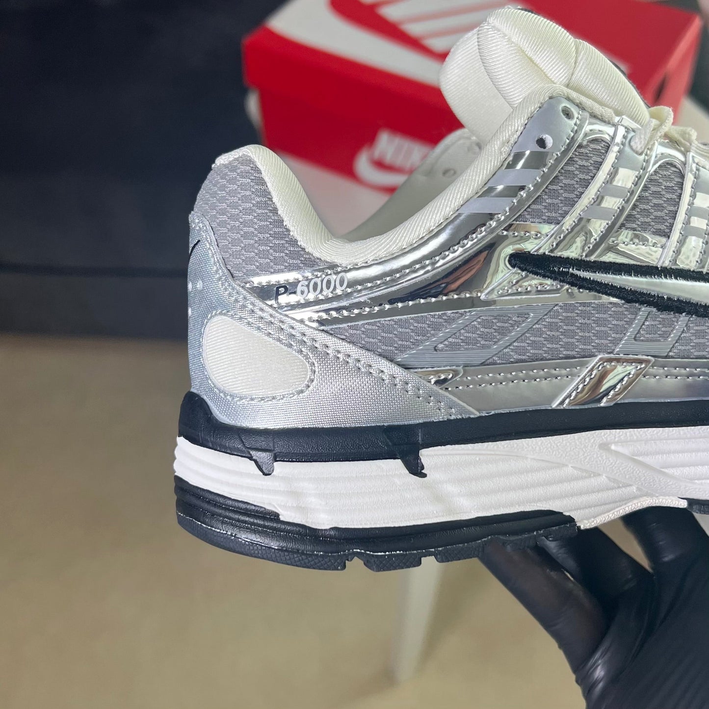 Nike P-6000 “Metallic Silver”