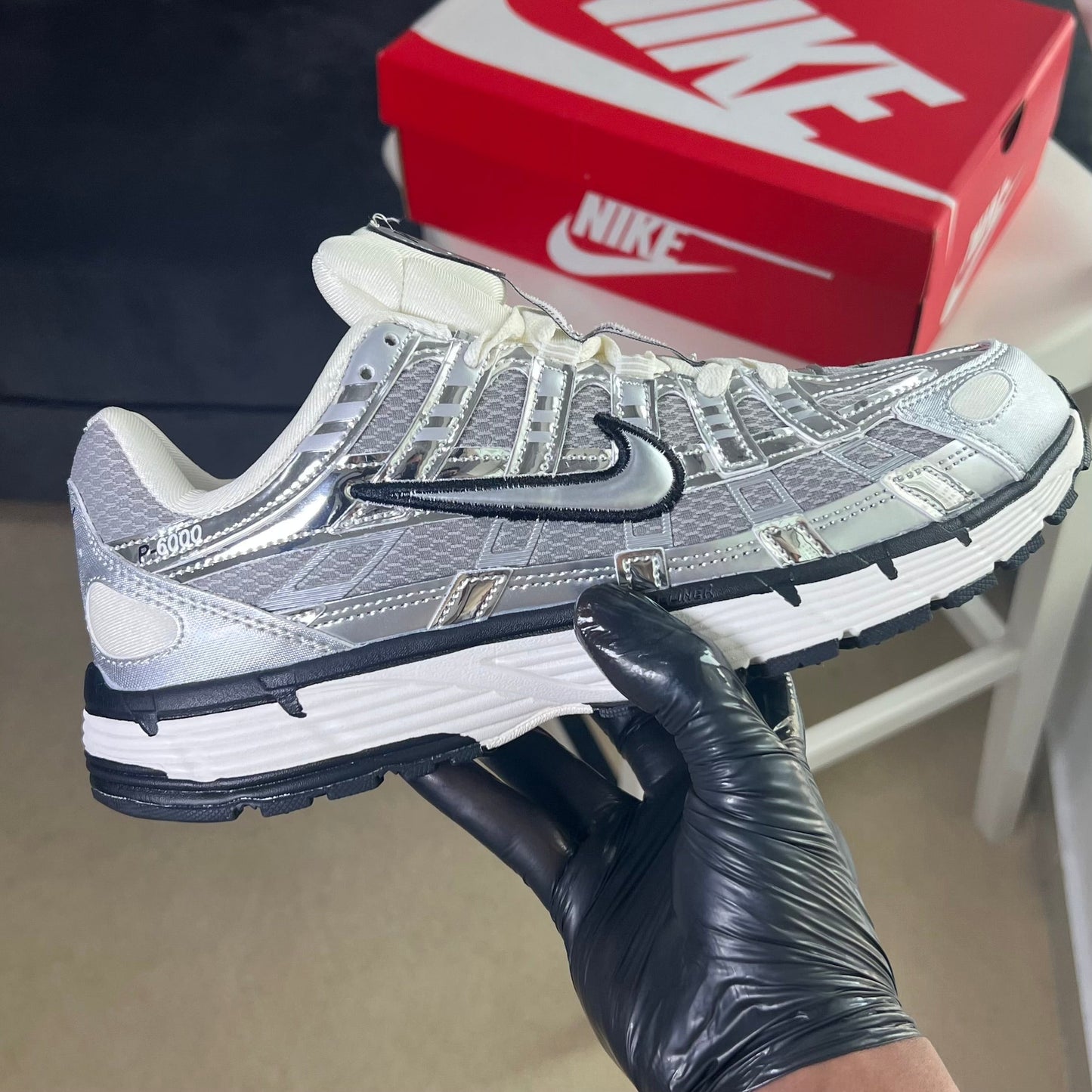 Nike P-6000 “Metallic Silver”