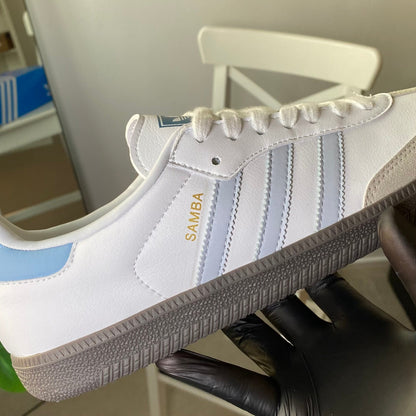 Adidas Samba OG “White Halo Blue”