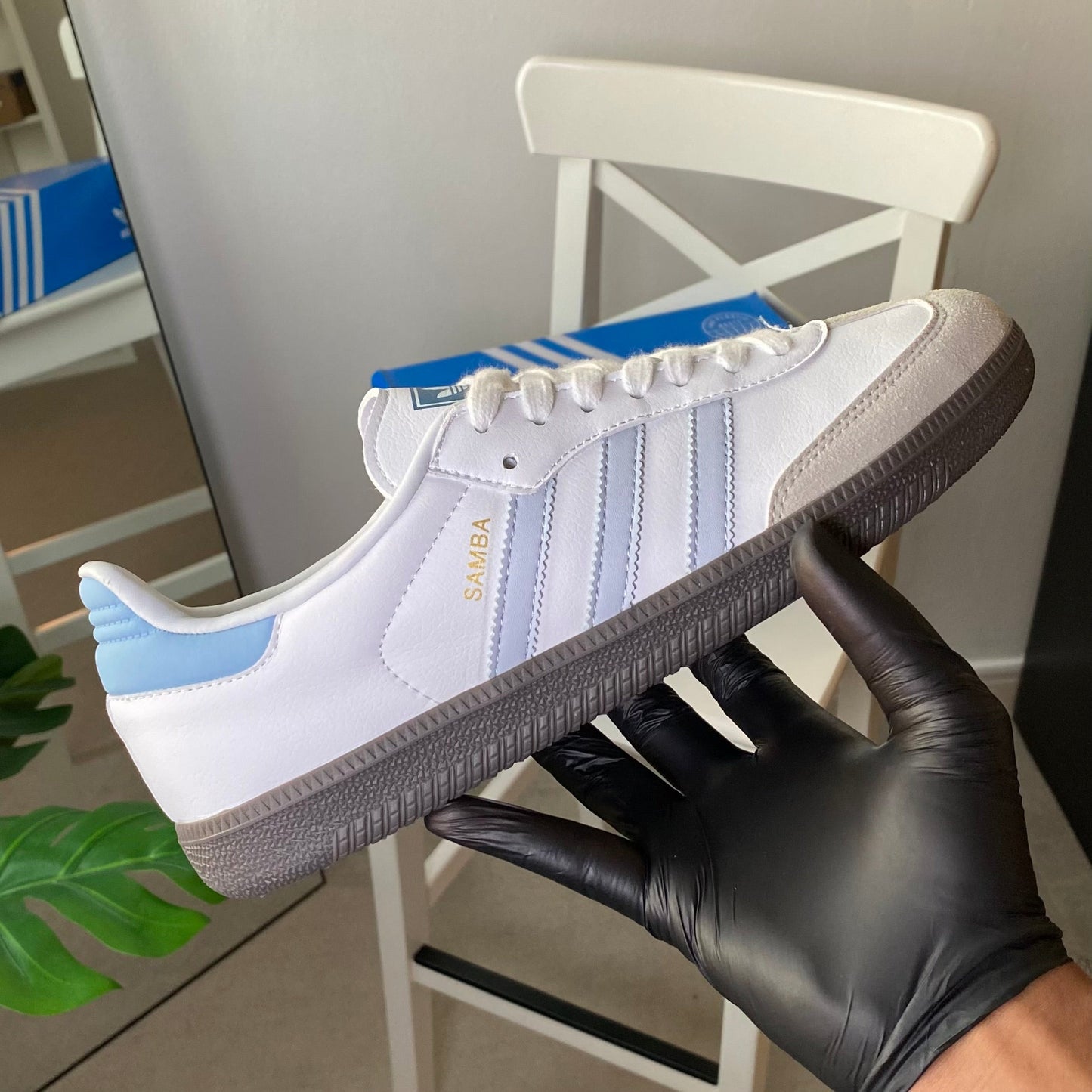 Adidas Samba OG “White Halo Blue”