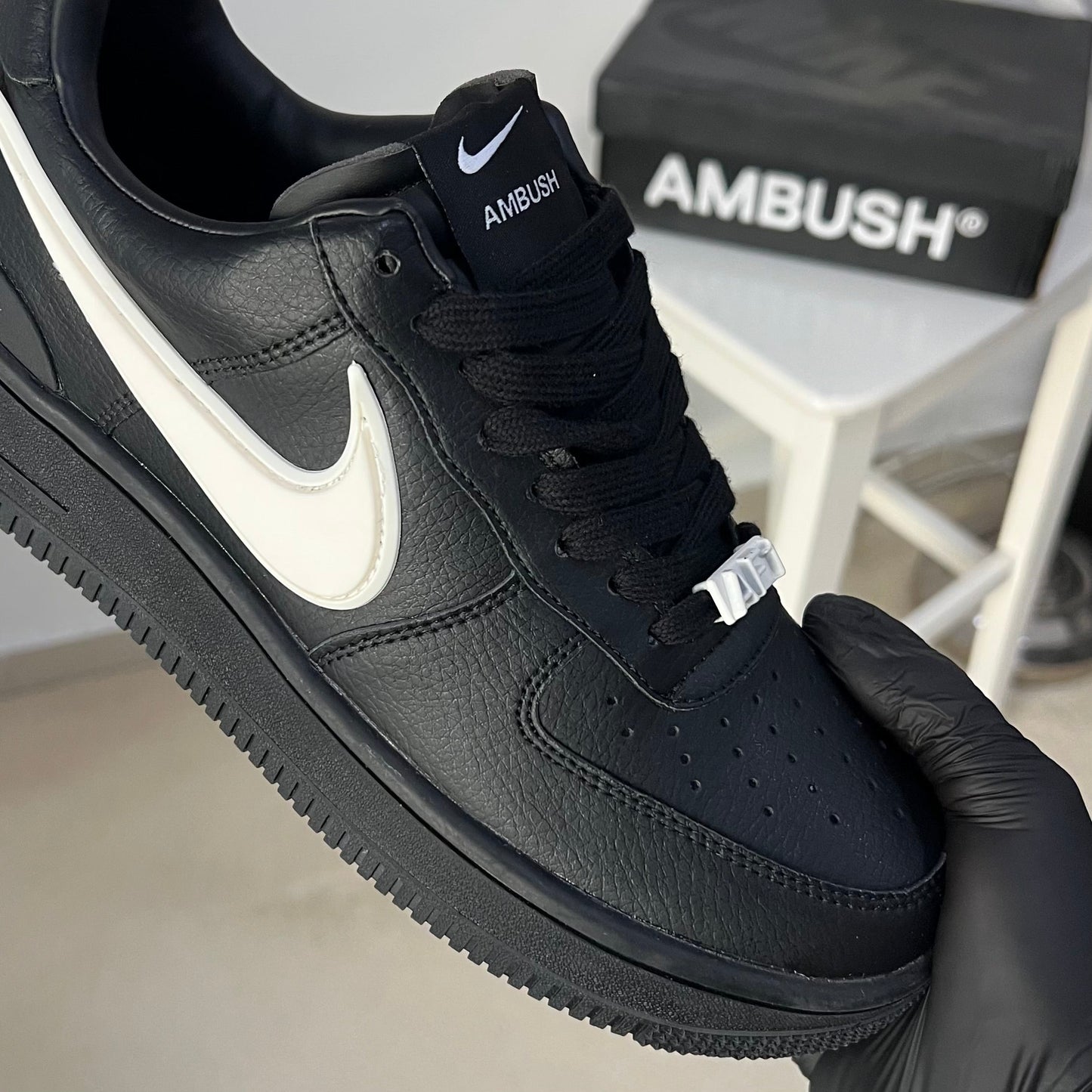 Air Force 1 Low x Ambush "Black"