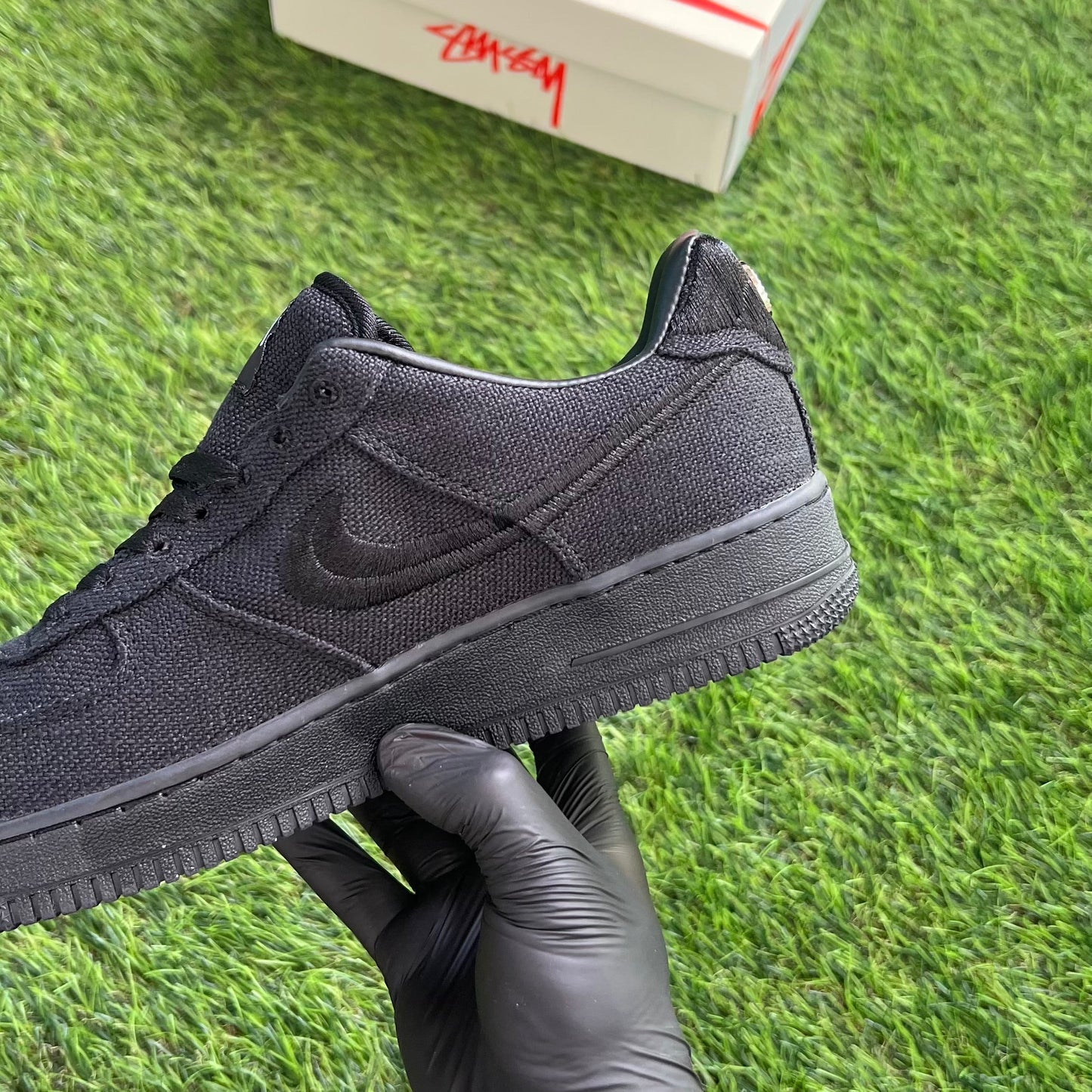 Nike x Stüssy Air Force 1 Low "Black"