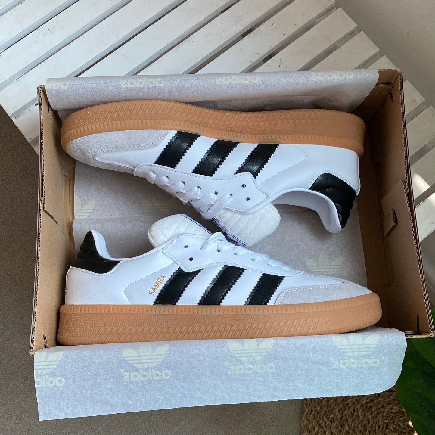 Adidas Samba XLG “White/Black”