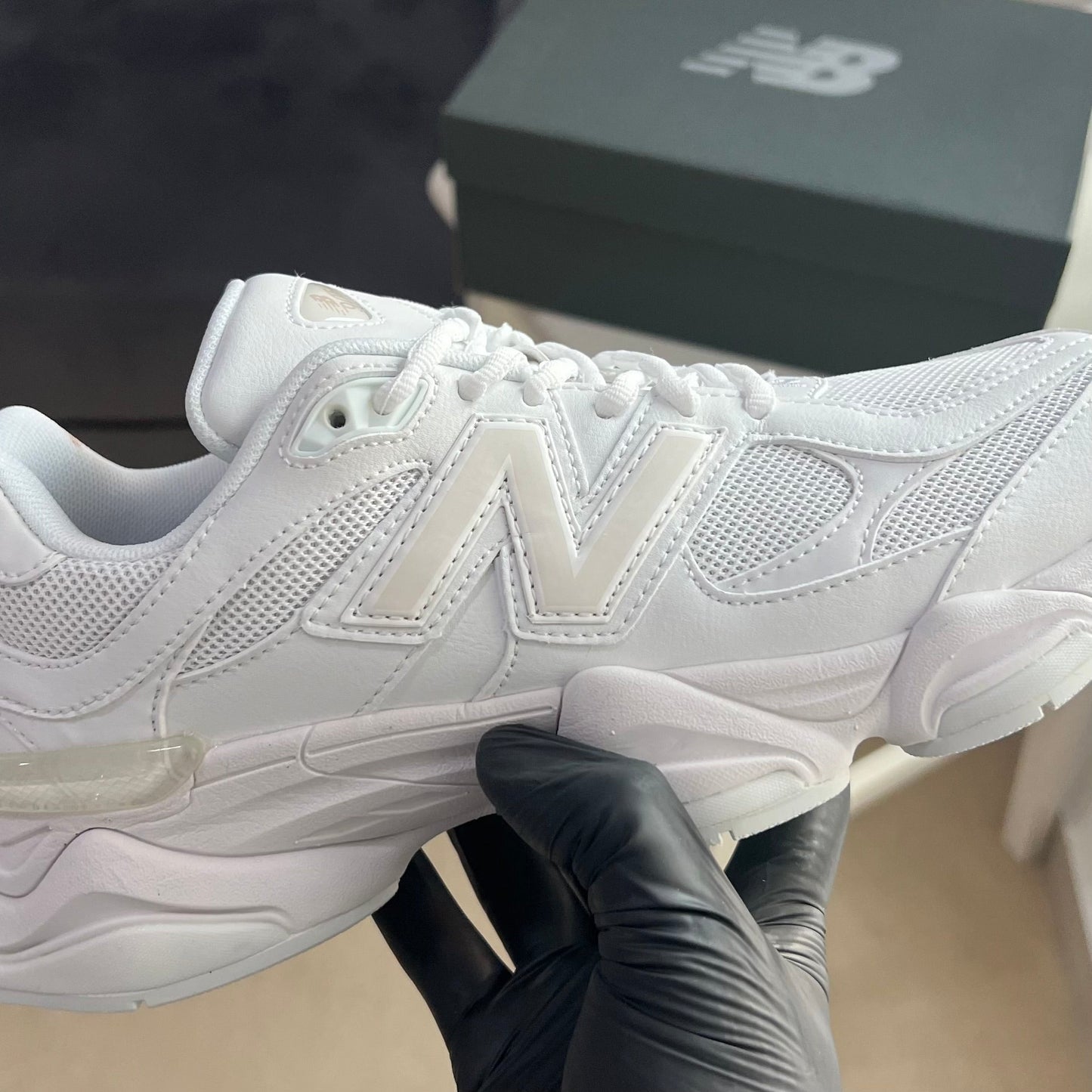 New Balance 9060 “Triple White”