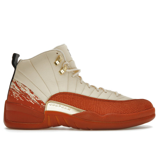 Air Jordan 12 Retro Cream Off-White Sneakers