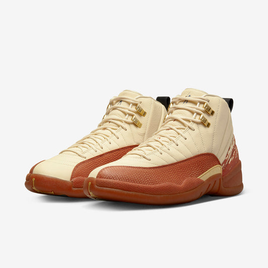 Air Jordan 12 Retro Cream Off-White Sneakers