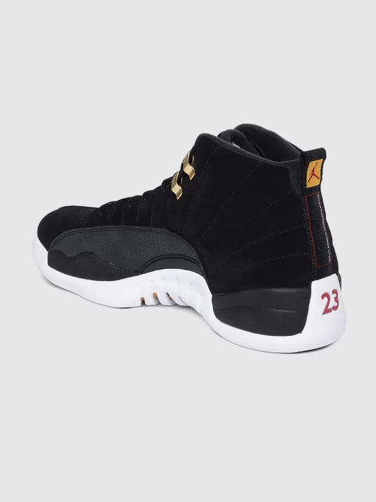 Air Jordan 12 Retro Black-White Sneakers