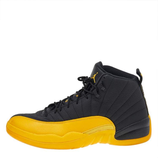 Air Jordan 12 Retro Black-Yellow Sneakers
